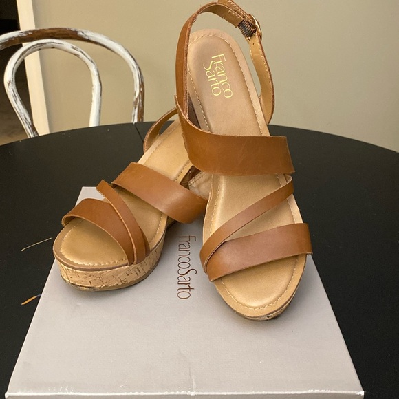 SARTO By Franco Sarto Shoes - Franco Sarto wedge sandals